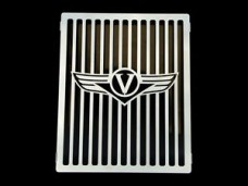 KAWASAKI VULCAN VN 1500 STAINLESS STEEL RADIATOR GRILL GUARD COVER